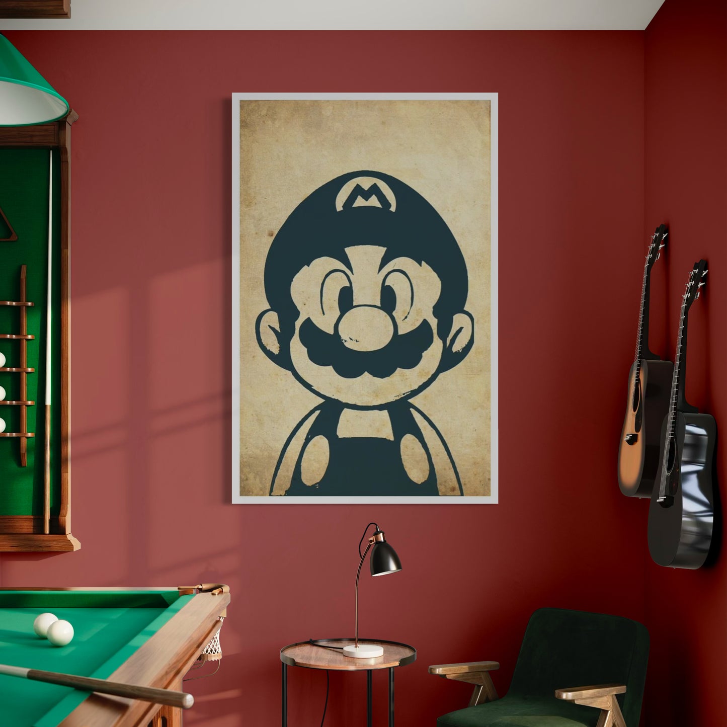 Cuadro decorativo canvas Mario 005