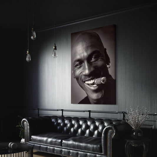 Cuadro decorativo canvas Jordan 008