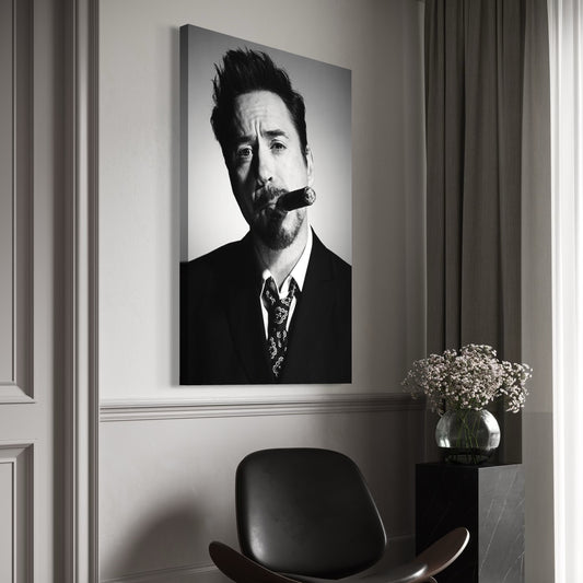 Cuadro decorativo canvas Robert Downey Jr.