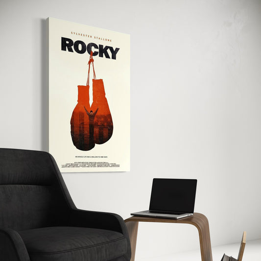 Cuadro decorativo canvas Rocky 005