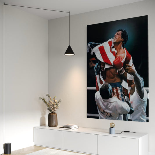 Cuadro decorativo canvas Rocky 004