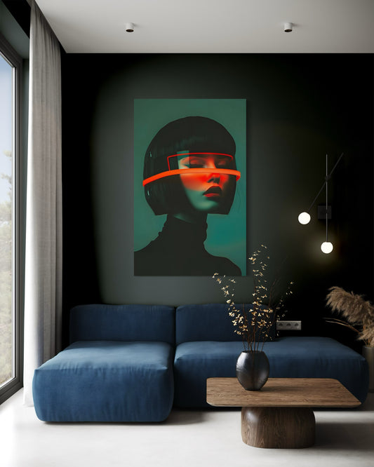 Cuadro decorativo canvas Mujer 047