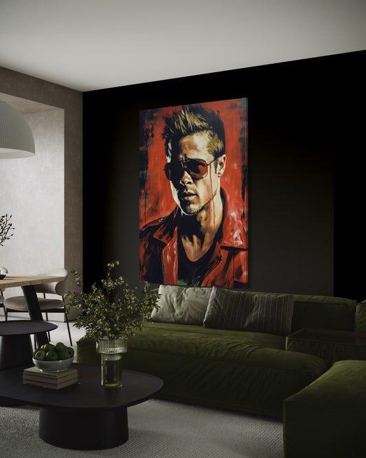 Cuadro decorativo canvas Tyler Durden 002