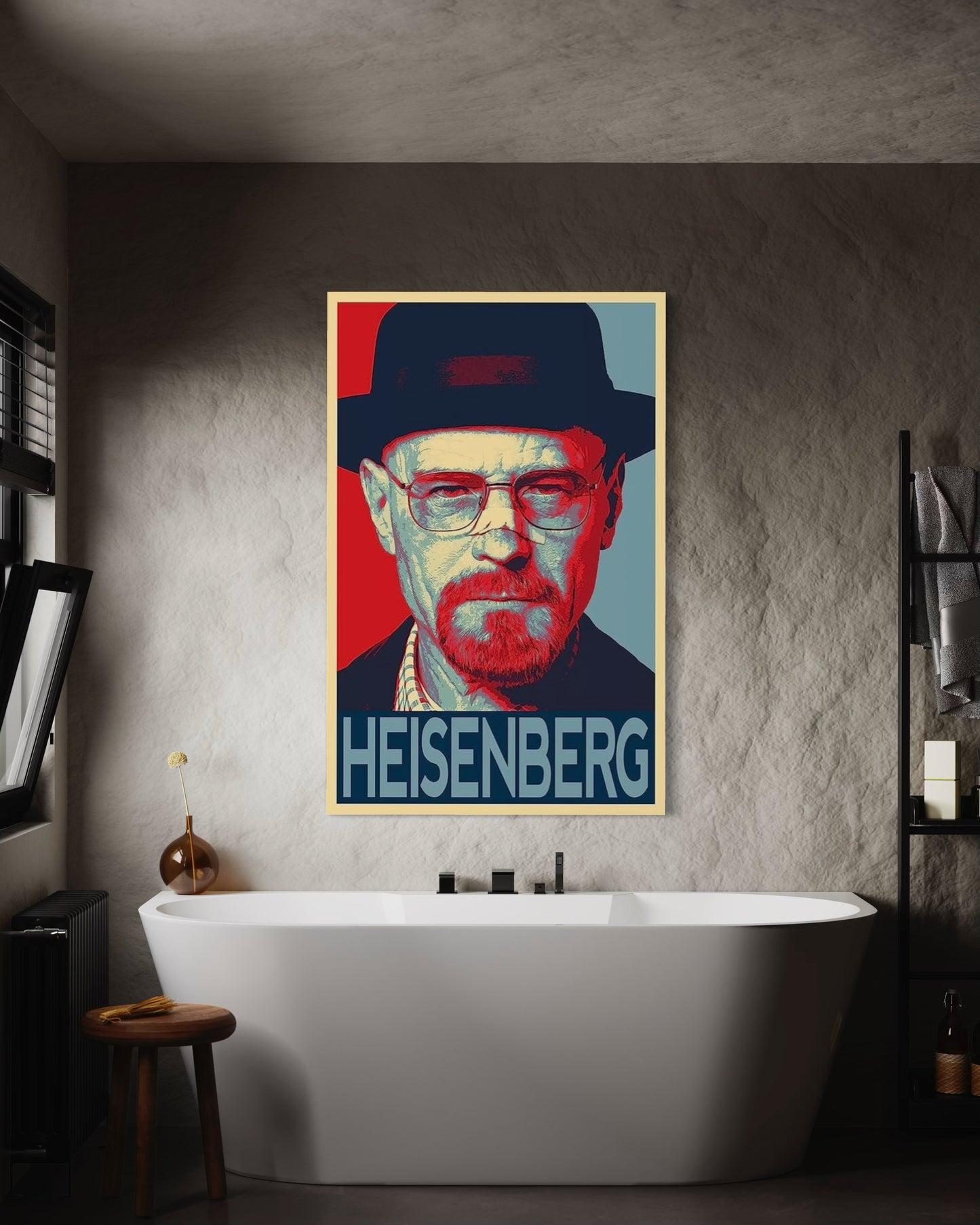 Cuadro decorativo canvas Heisenberg