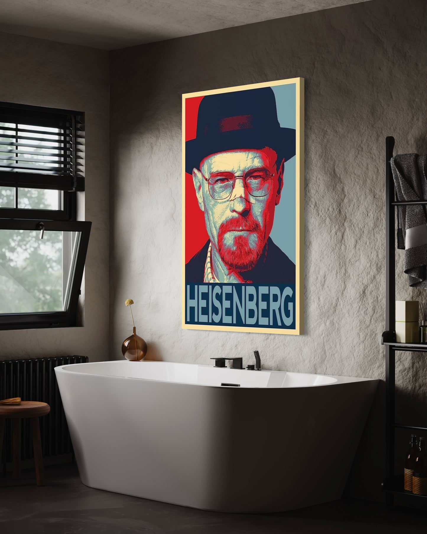 Cuadro decorativo canvas Heisenberg