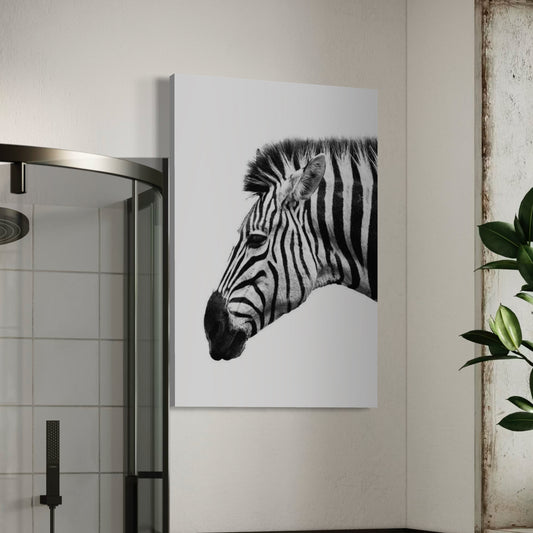 Cuadro decorativo canvas Zebra 001
