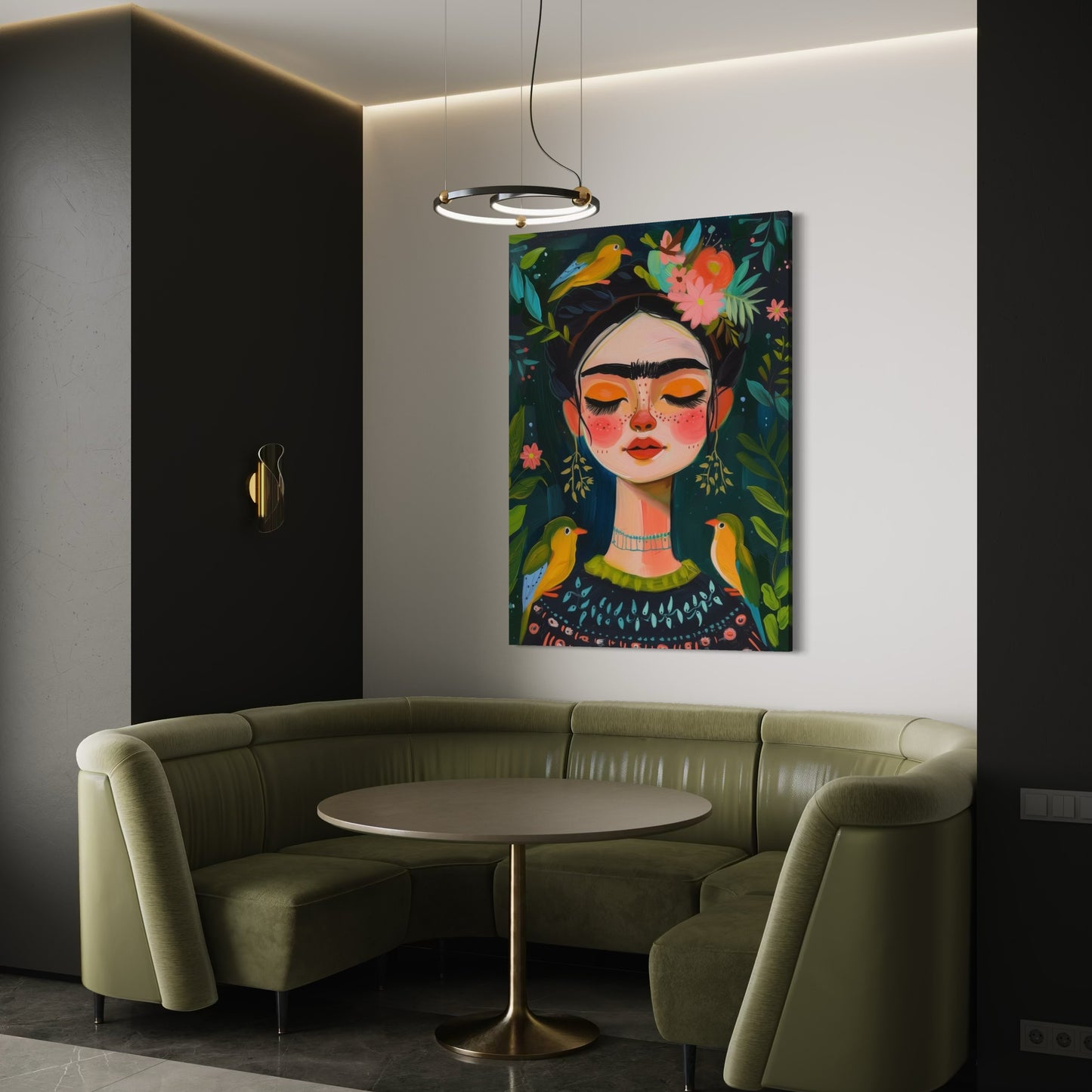 Cuadro decorativo canvas Frida 002