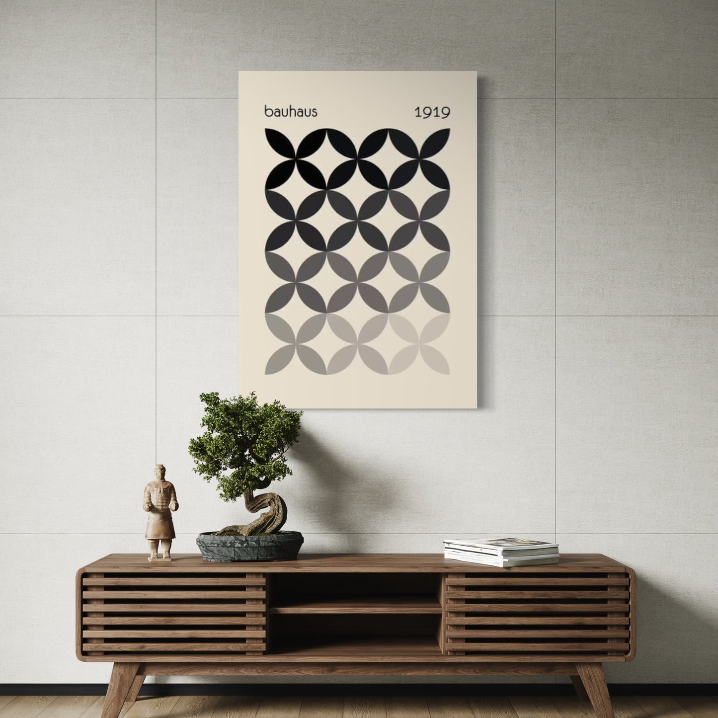 Cuadro decorativo canvas Bau Haus 004