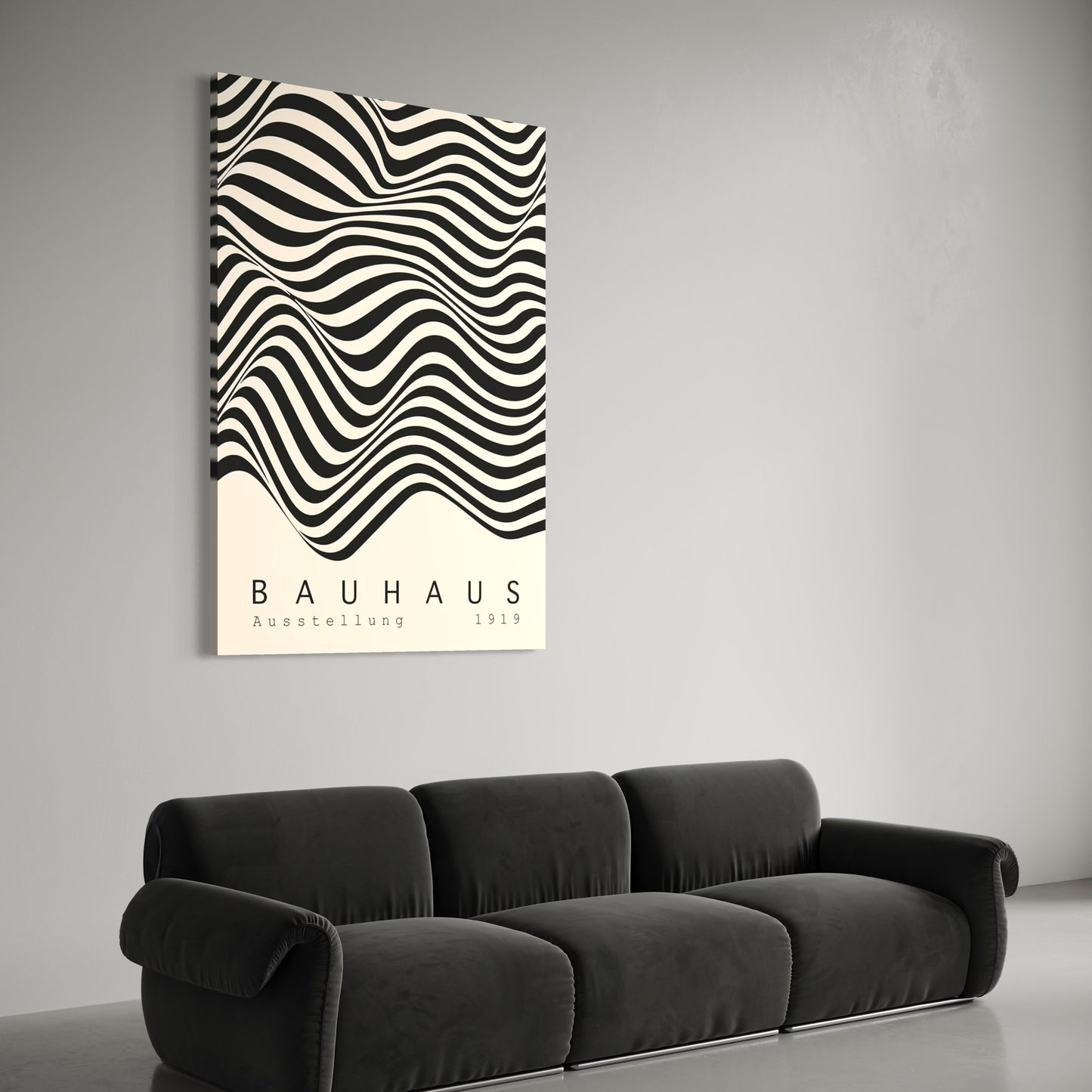Cuadro decorativo canvas Bau Haus 001
