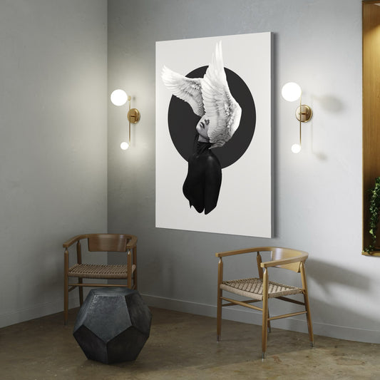 Cuadro decorativo canvas Mujer 041