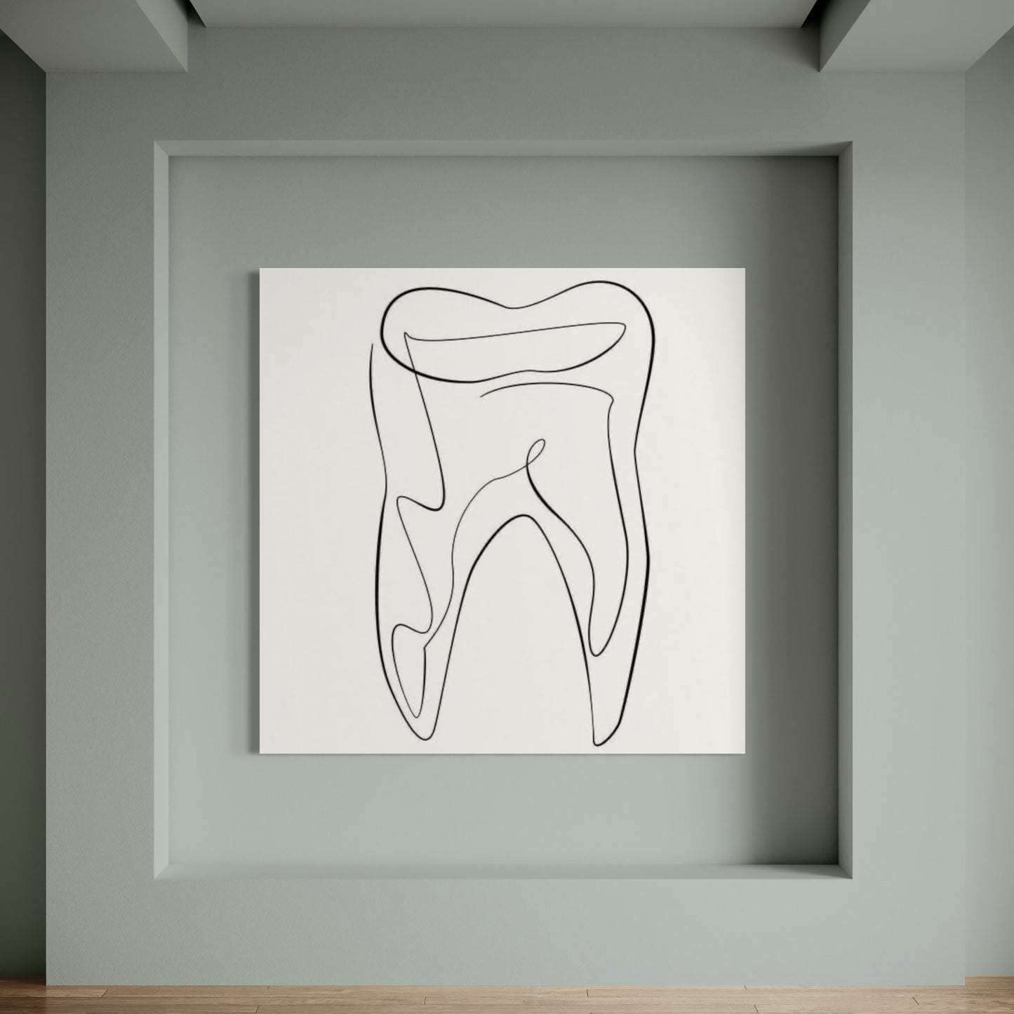 Cuadro decorativo canvas Muela 002