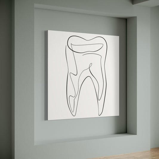 Cuadro decorativo canvas Muela 002