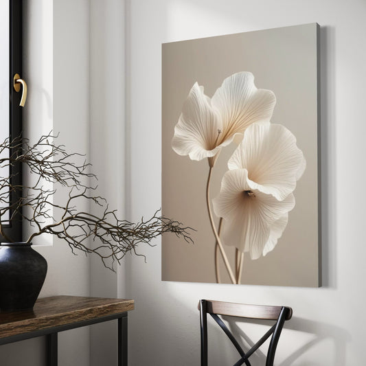 Cuadro decorativo canvas Flores 010