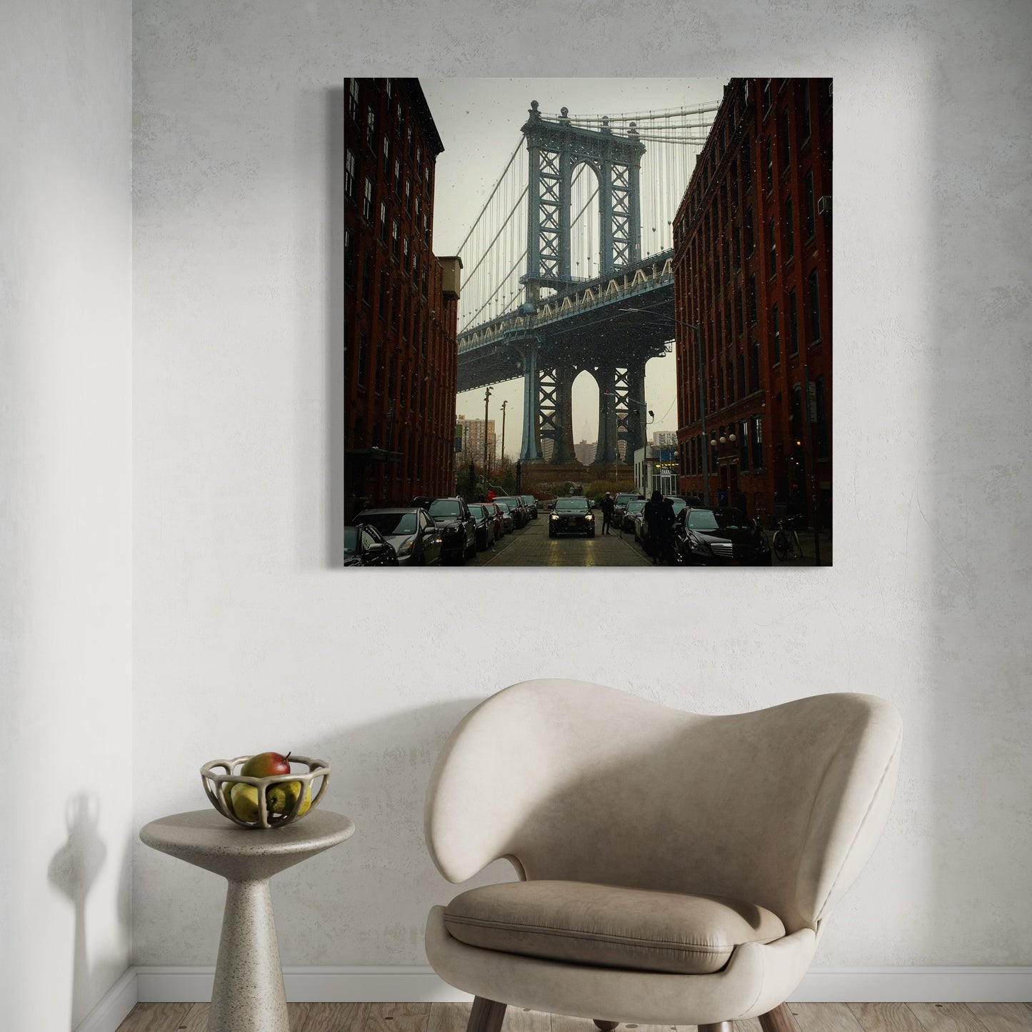 Cuadro decorativo canvas Puente de Manhattan