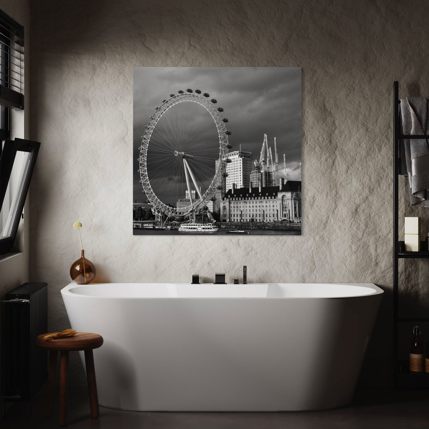 Cuadro decorativo canvas London Eye