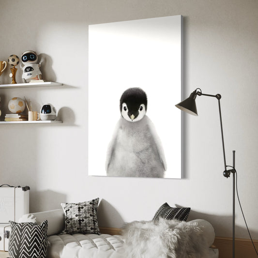 Cuadro decorativo canvas Pingüino
