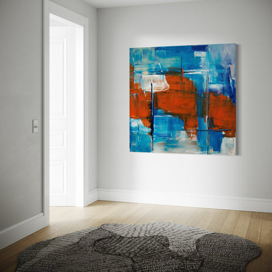 Cuadro decorativo canvas Arte abstracto 108