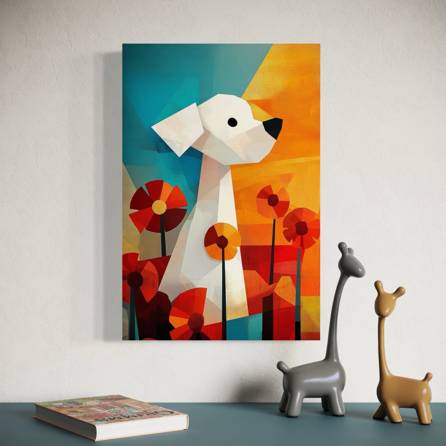 Cuadro decorativo canvas Perrito 002
