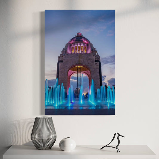 Cuadro decorativo canvas Monumento a la Revolución 001