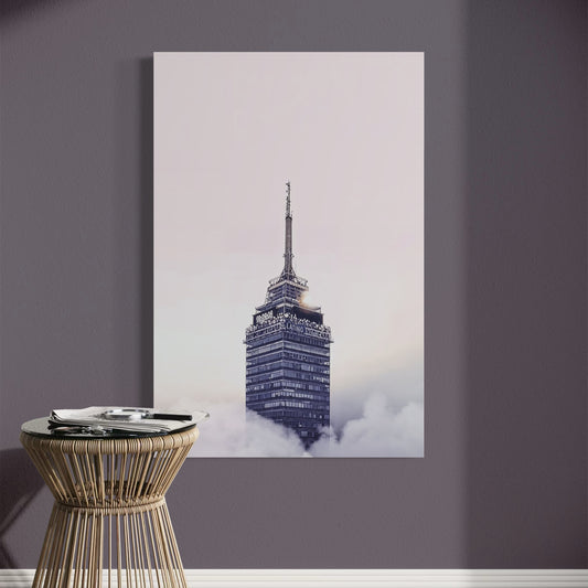 Cuadro decorativo canvas Torre Latinoamericana 001