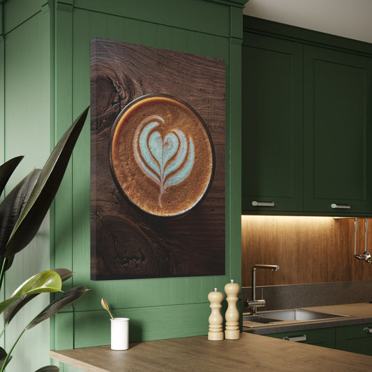 Cuadro decorativo canvas Arte Latte 001