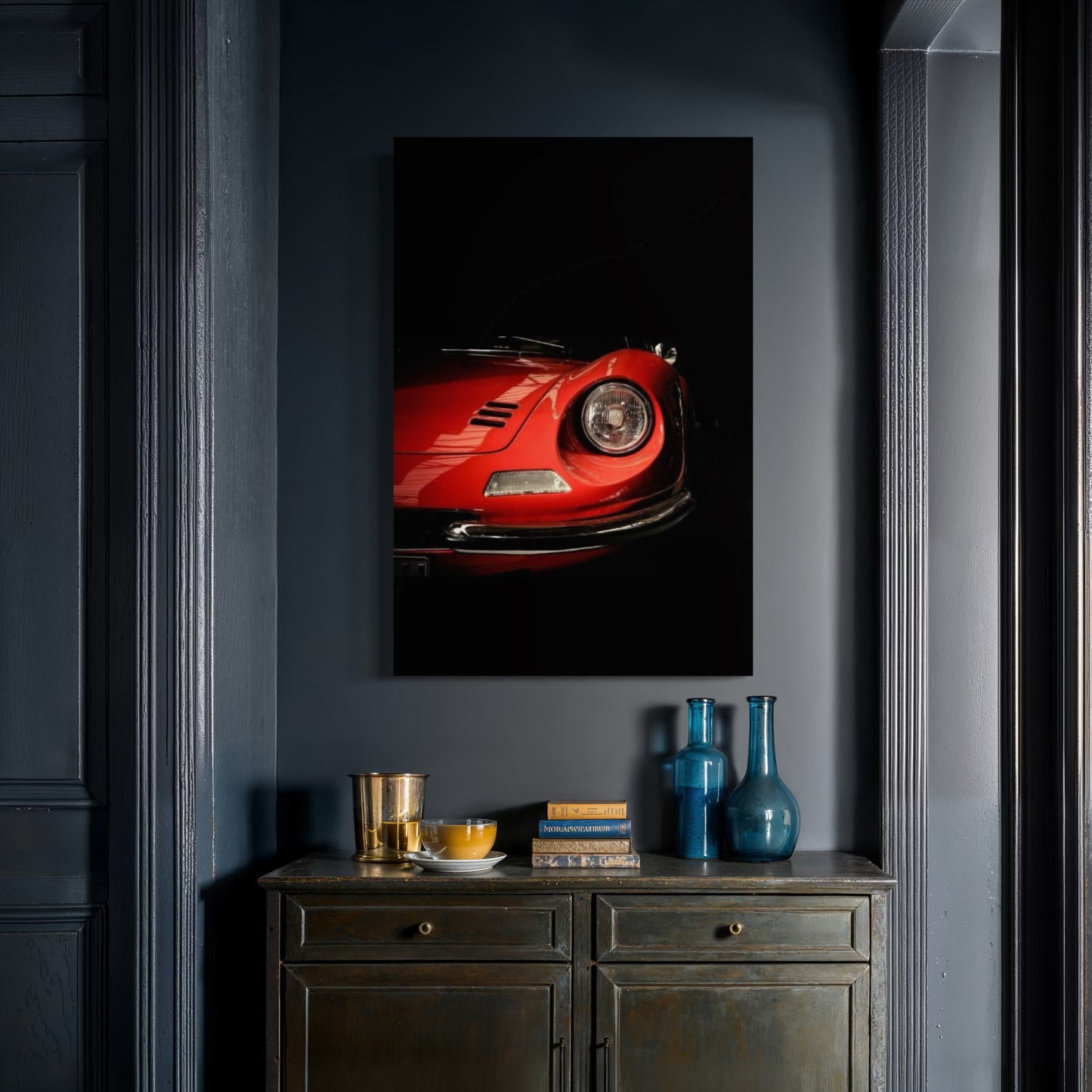 Cuadro decorativo canvas Ferrari 003