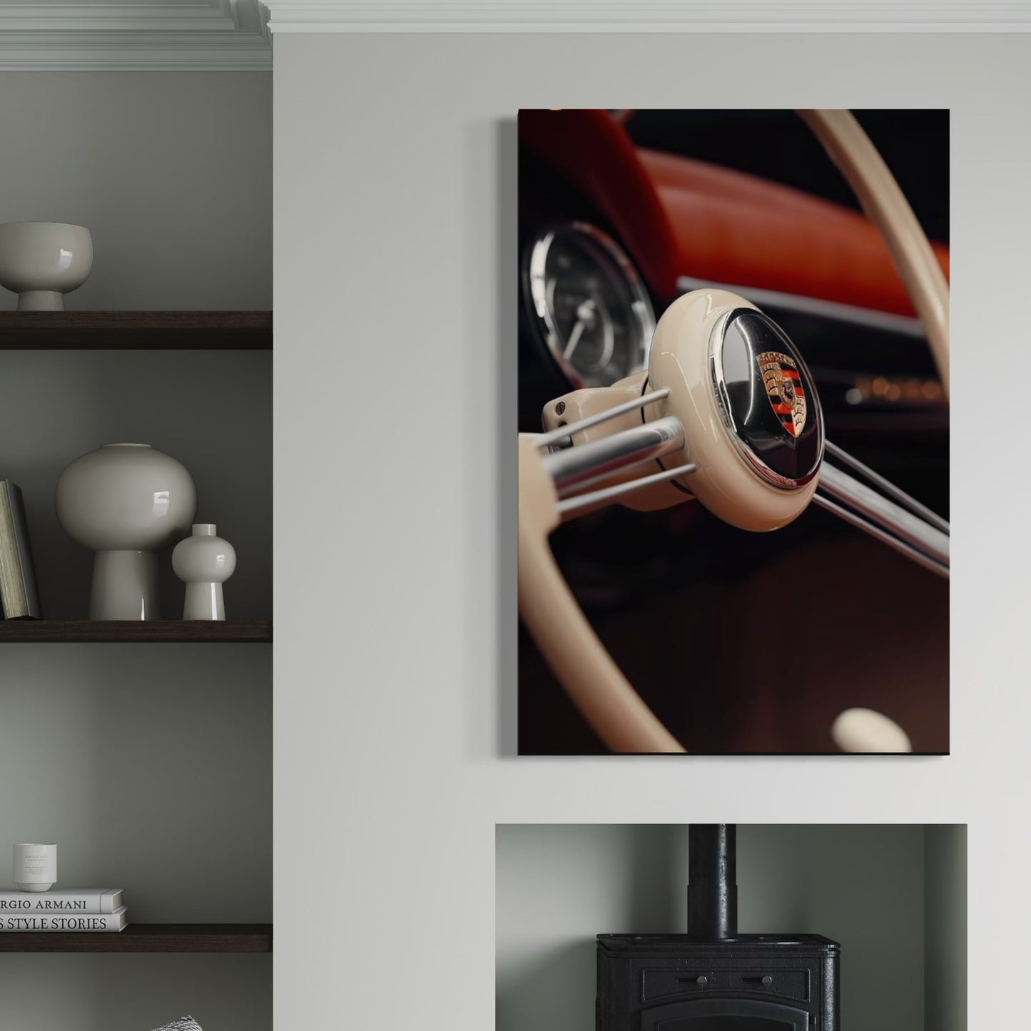 Cuadro decorativo canvas Porsche 002