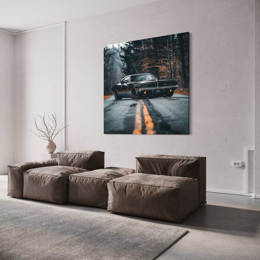 Cuadro decorativo canvas Dodge Charger 001