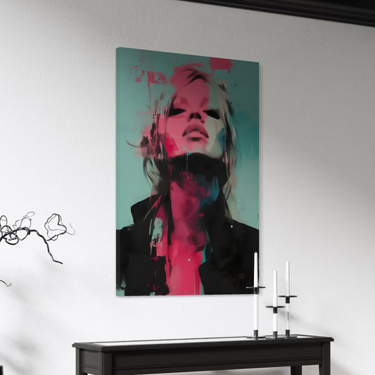 Cuadro decorativo canvas Mujer 060