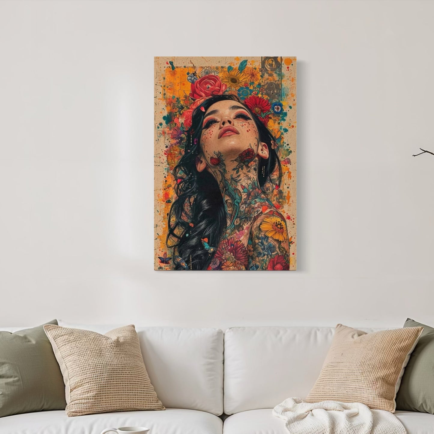 Cuadro decorativo canvas Arte Japonés 010