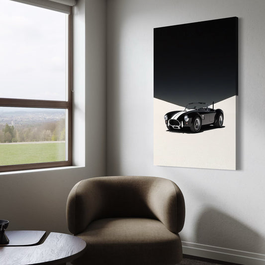 Cuadro decorativo canvas Shelby Cobra 002