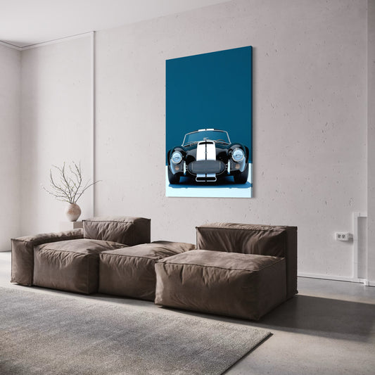 Cuadro decorativo canvas Shelby Cobra 006