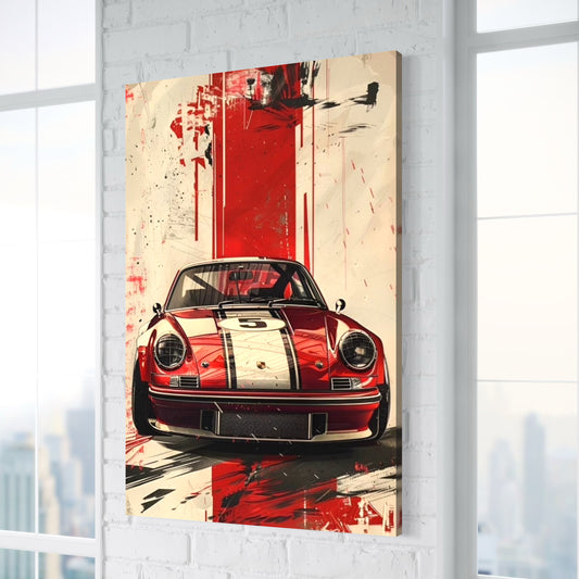 Cuadro decorativo canvas Porsche 003