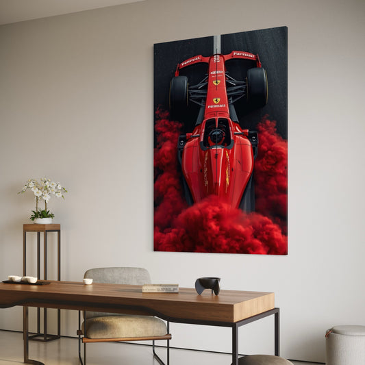 Cuadro decorativo canvas Ferrari 004