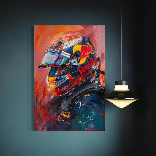 Cuadro decorativo canvas Checo Pérez