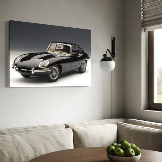 Cuadro decorativo canvas Jaguar E-Type Coupé