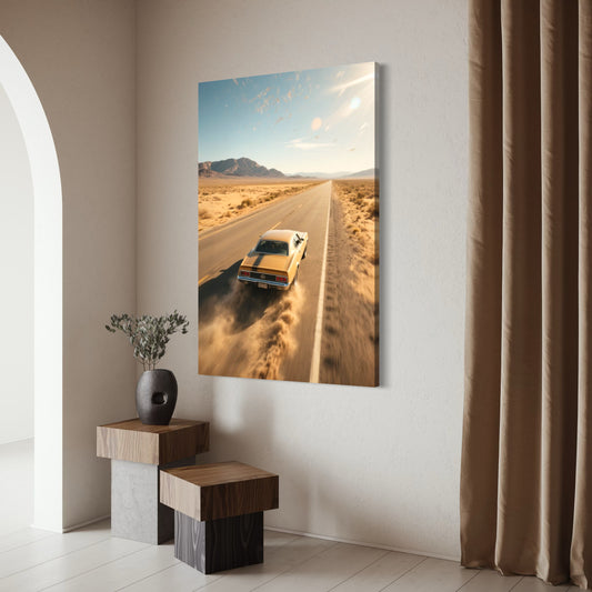 Cuadro decorativo canvas Libertad a Fondo