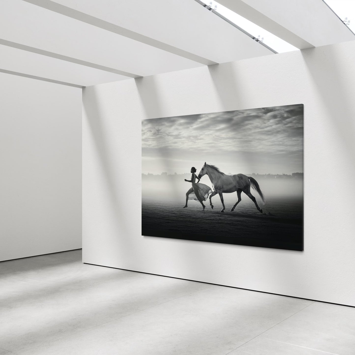 Cuadro decorativo canvas El corcel