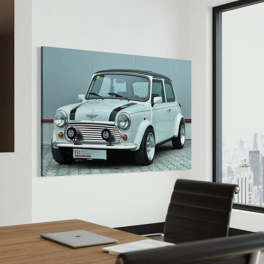 Cuadro decorativo canvas Mini Cooper 006