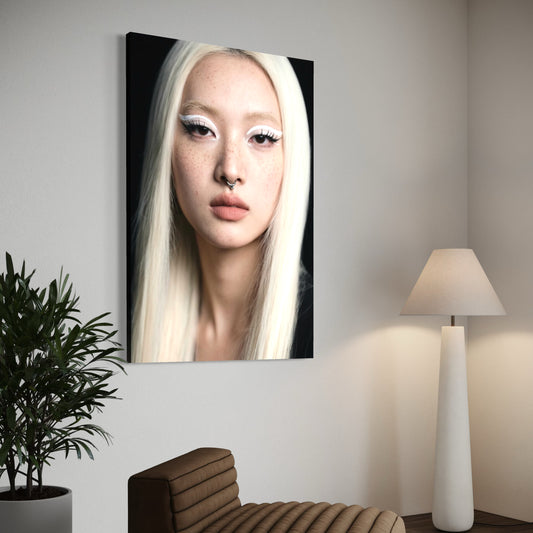 Cuadro decorativo canvas Mirada Ártica