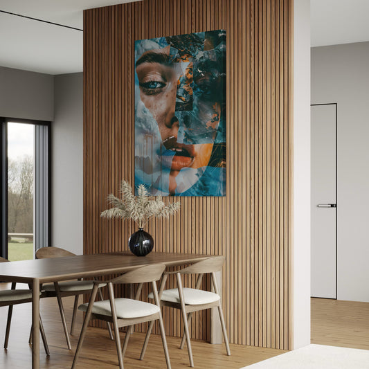 Cuadro decorativo canvas Ojos de Glaciar