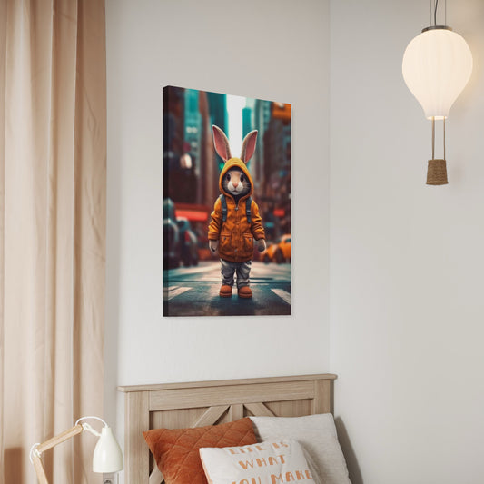 Cuadro decorativo canvas Conejo 006