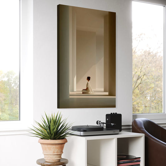 Cuadro decorativo canvas Meditación 009