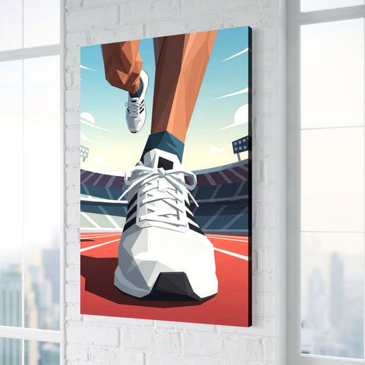 Cuadro decorativo canvas Runner