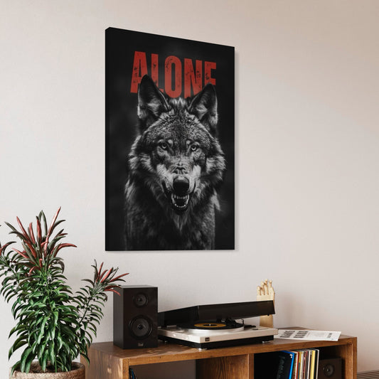 Cuadro decorativo canvas Alone