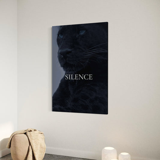 Cuadro decorativo canvas Silence
