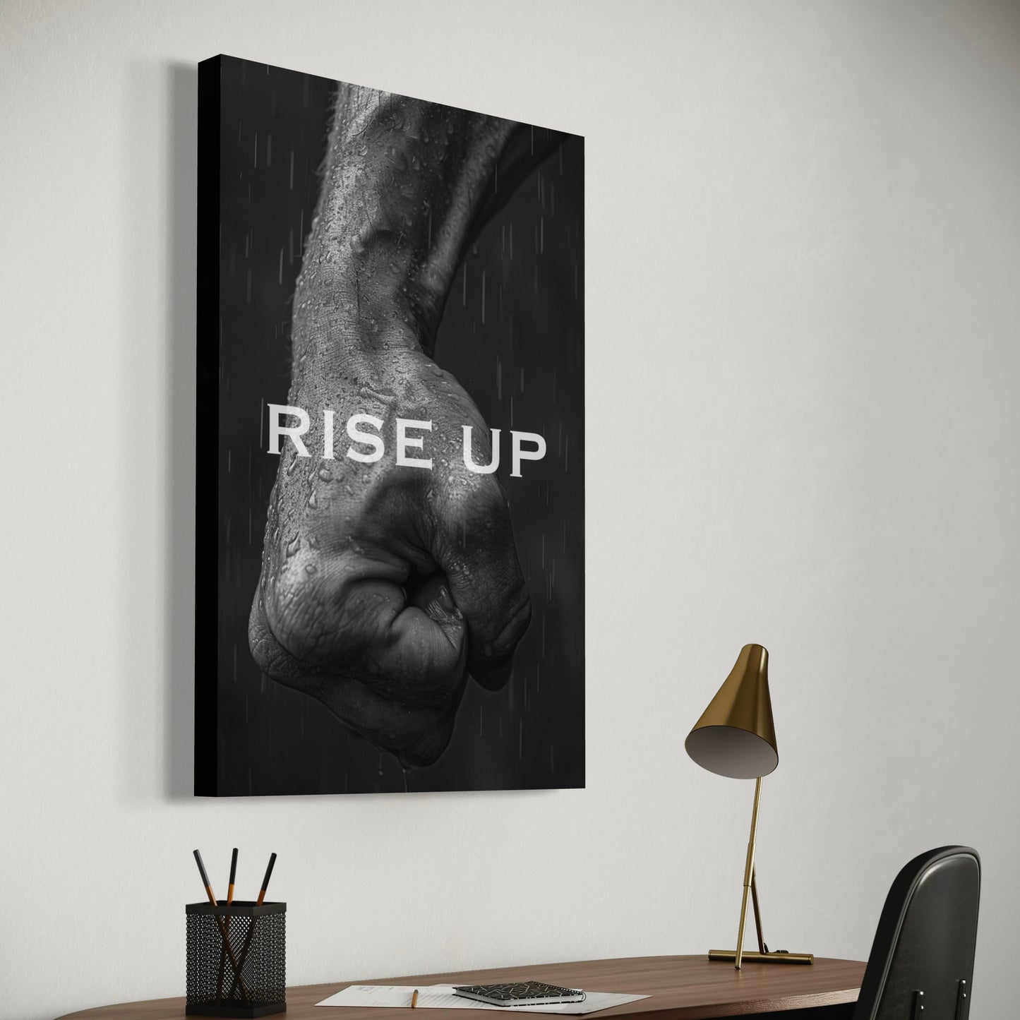Cuadro decorativo canvas Rise up