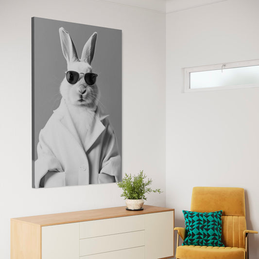 Cuadro decorativo canvas Conejo 008