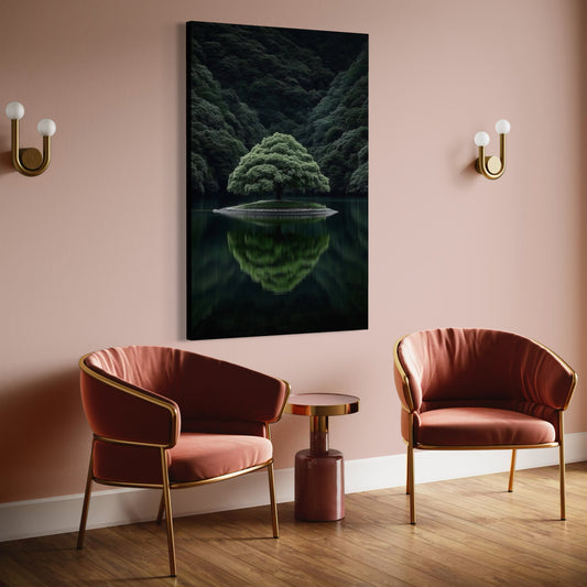 Cuadro decorativo canvas Árbol 006