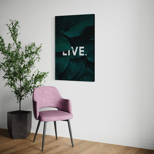Cuadro decorativo canvas Live